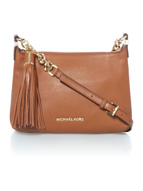 tan cross body bag michael kors